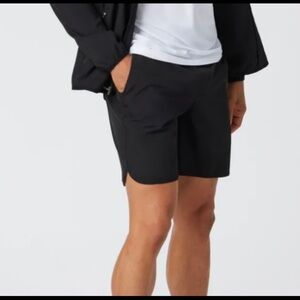 Men's Vuori Black Athletic Shorts